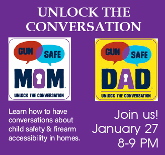 January 27, 2022 event focused on child safety and firearm accessibility in homes.