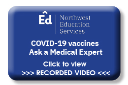Video Link for Covid-19 vaccines - Ask a medical expert, recorded May 18, 2021. Click to access.